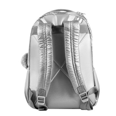 Mochila Feminina Perolada 23J Prata U / Prata