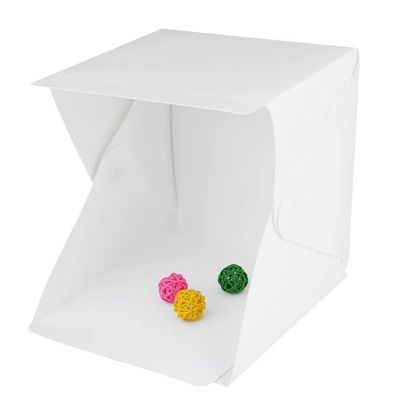 Mini Estúdio Fotográfico Led Portátil Cabine Fotografia E-commerce Iluminação 2 Fundos Box Completo Tenda Fotográfica Us
