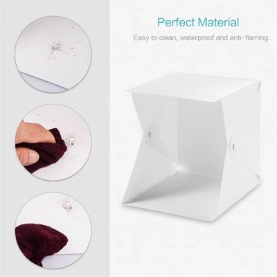Mini Estúdio Fotográfico Led Portátil Cabine Fotografia E-commerce Iluminação 2 Fundos Box Completo Tenda Fotográfica Us
