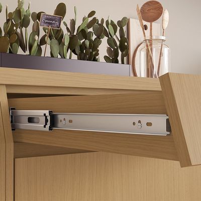 Balcão de Cozinha com Tampo Simone Mendes 100% MDF 2 Portas 1 Gaveta Carvalho