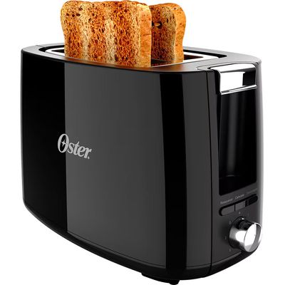 Torradeira OTOR650 Black Simple Life 650W com 7 Níveis Oster Preto / 110V