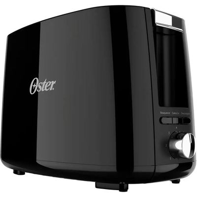 Torradeira OTOR650 Black Simple Life 650W com 7 Níveis Oster Preto / 110V