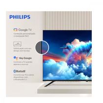 Smart TV LED 86 Ultra HD 4K 86PUG7019/78 com Google TV, Comando de Voz, Wi-Fi, Entradas HDMI e USB Philips