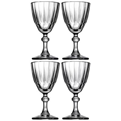 Conjunto de Taças Diamond Vidro 50ml 04 Peças Pasabahce Transparente