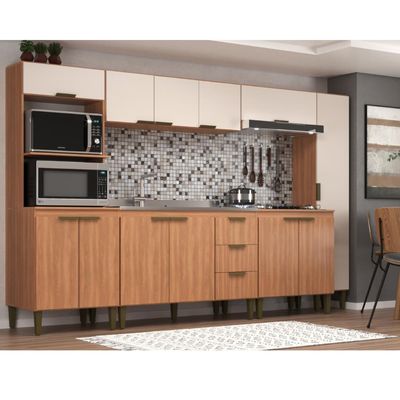 Cozinha Bia 6 Peças Freijo Off White J Carvalho