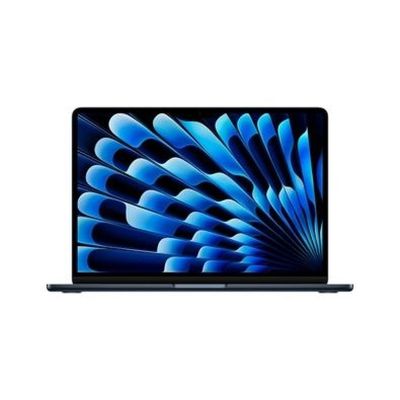 MacBook Air Apple 13", M3, CPU de 8 Núcleos, GPU de 8 Núcleos, 8GB RAM, SSD 256GB, Meia-noite