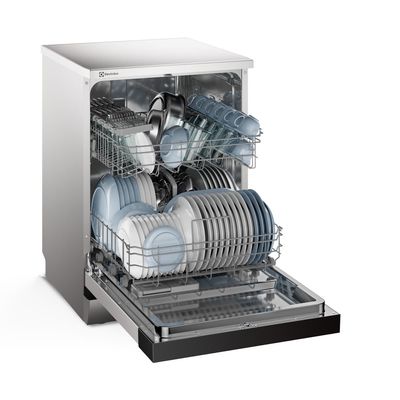Lava-Louça Electrolux 14 Serviços Inox com Programa Lava & Seca 50 min (LS14E) 220V