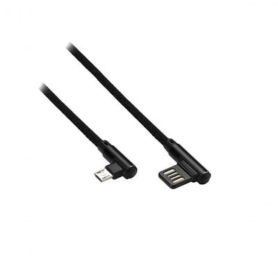 Cabo Micro Usb 90º Multilaser Warrior 1,2m Nylon