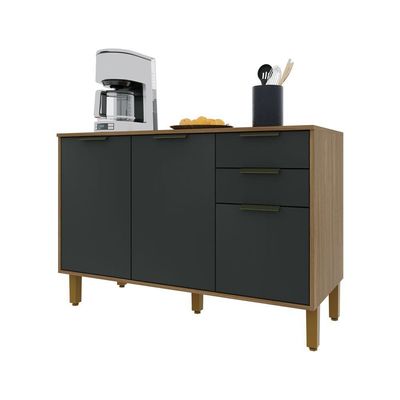 Cozinha Modulada Toronto 2,70 Freijo/chumbo - Indekes