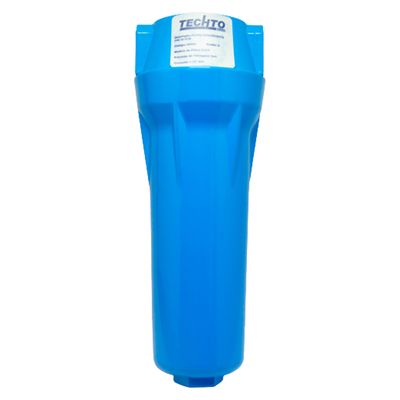 Filtro Coalescente Techto Q-015 3/4 53 Pcm Pre Dreno Manual Copo Metal
