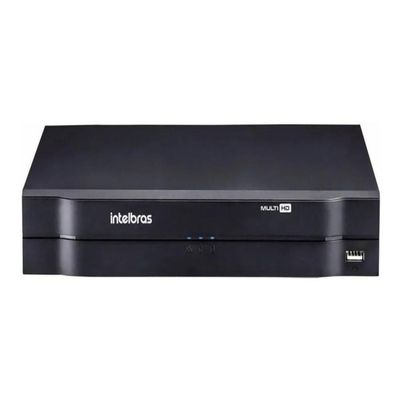 Kit Cftv Dvr Intelbras Mhdx 8ch Cabo E Conectores C/Hd