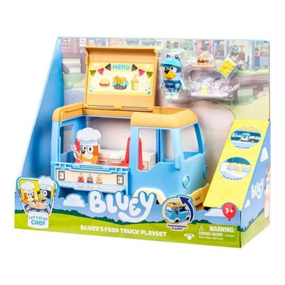 Brinquedo Playset Caminhão Food Truck Da Bluey - Candide 7969