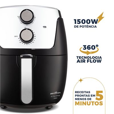 Air Fryer Britânia 4,2L Dura Mais 1500W BFR38 127V
