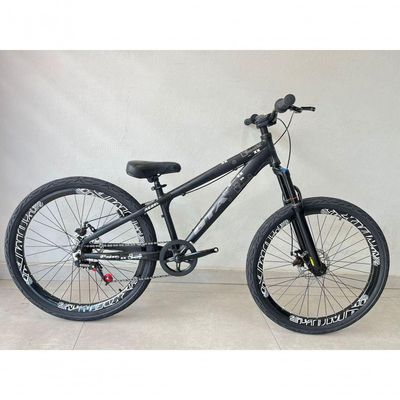 Bicicleta Aro 26 Gta Rebel Freeride Downhill Single Aros Vmaxx Freio A Disco Pneu Flame Preto preto
