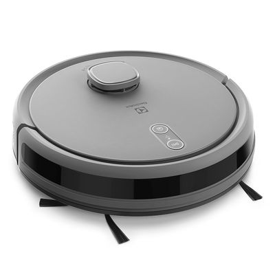 Robô Aspirador Electrolux 4 em 1 Wi-Fi Experience até 1h40 Mapeamento Cinza (ERB61) Bivolt