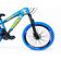 Bicicleta Aro 26 Vikingx Tuff Freio Hidráulico 21v Freeride Rodas Vmaxx Suspensão Pneu Flame Azul-preto X25