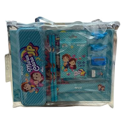Kit Escolar Maria Clara e JP com Estojo e Acessórios Completo