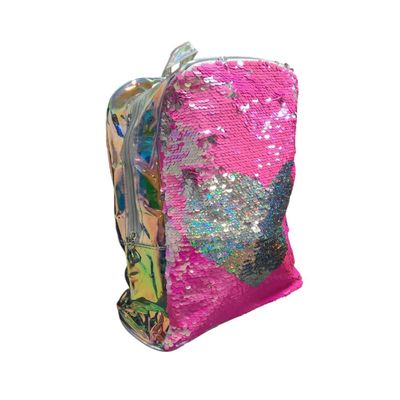 Mochila Infantil de Plástico Lantejoulas Holográficas