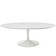 Mesa de Jantar Saarinen Oval 120x80 cm Laqueada Branco