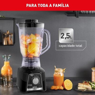Liquidificador Arno Power Mix 700W Preto 110V