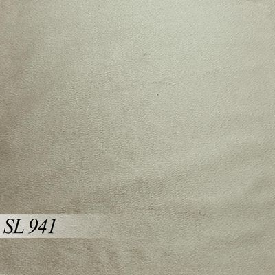 Sofá Decorativo Sala de Estar 332cm Adam 4 Lugares Veludo Bege G45 - Gran Belo