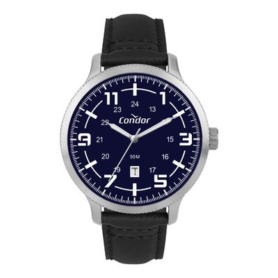 Relógio Condor Masculino Ref: Co2115nbp/3a Casual Prateado