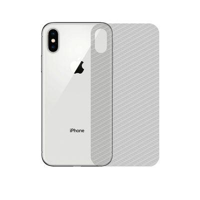 Película Traseira de Fibra de Carbono Transparente para Iphone XS Max - Gorila Shield