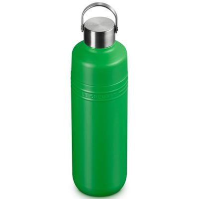 GARRAFA LE CREUSET TÉRMICA ON THE GO EM AÇO INOXIDÁVEL 1 LITRO VERDE BAMBU 41066334080001