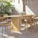 Mesa De Jantar Orgânica Tivoli 270cm X 110cm 10 Lugares Lamina Cinamomo Damasco
