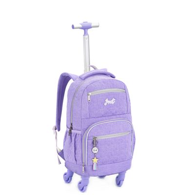 Kit Mochila  Estojo e Lancheira Just Glitter Estrela Cadente Rosa