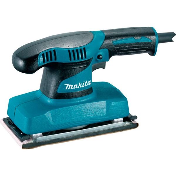 Lixadeira Orbital Industrial 180W Ideal para Madeira Com 6 Folhas de Lixa 9035H 127V Makita