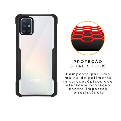 Capa Dual Shock X para Samsung Galaxy A51 - Gshield