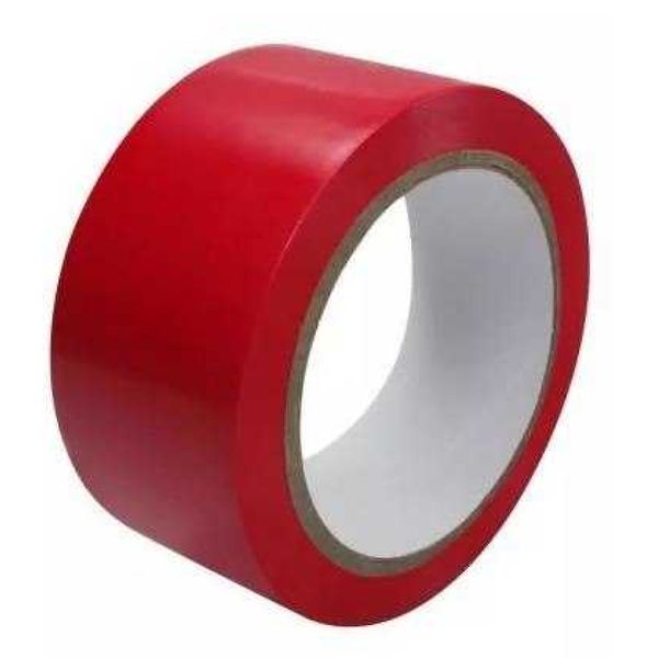 FITA ADESIVA COLOR VERMELHO 48MMX50M EUROCEL