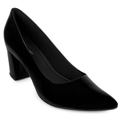 Scarpin Salto Piccadilly PD23-74513 VZ 42 / Preto