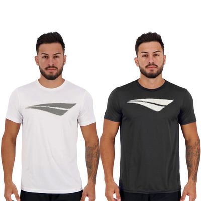 Kit 2 Camisetas Penalty X Masculina GG / Branco e Preto