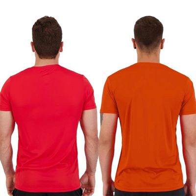 Kit 2 Camisetas Penalty X Masculina M / Vermelho e Laranja