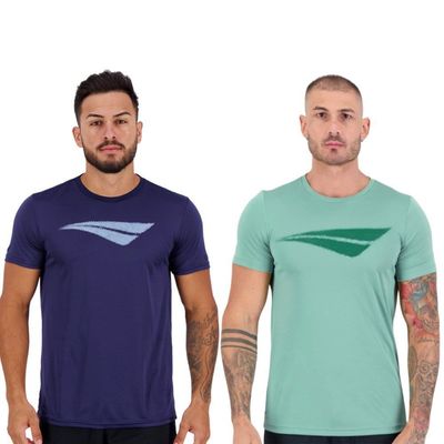 Kit 2 Camisetas Penalty X Masculina GG / Marinho e Verde