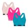 Kit 3 Tops Puma Nadador Sem Costura Feminino GG / Rosa