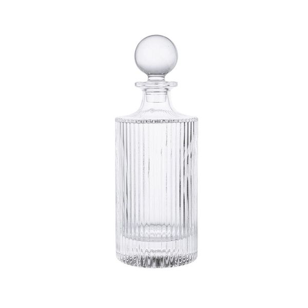Garrafa para Whisky Graffiato em Vidro 770ml Hauskraft Transparente