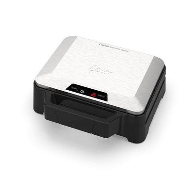 Sanduicheira OSAN500 1000W Chapas Antiaderentes Oster Inox / 110V