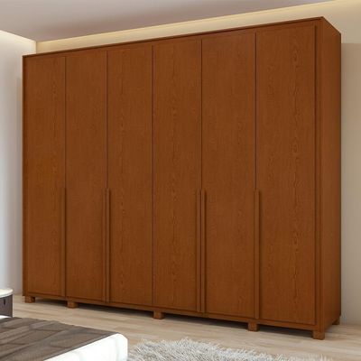 Guarda Roupa Casal 6 Portas Imperatore Lopas Frassino
