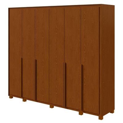 Guarda Roupa Casal 6 Portas Imperatore Lopas Frassino