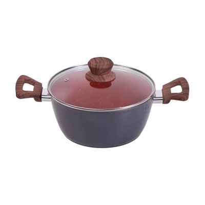 Panela Caçarola Nano Cerâmica Antiaderente Tampa V 18cm 1,7L