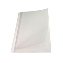 Kit 5 Capas Encadernação Térmica Até 250 Folhas A4 Branca