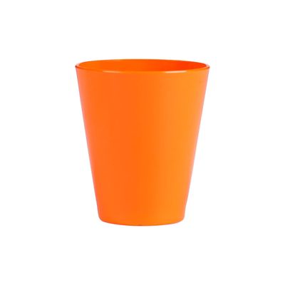 Copo Fresc Redondo 350ml Laranja em Polipropileno