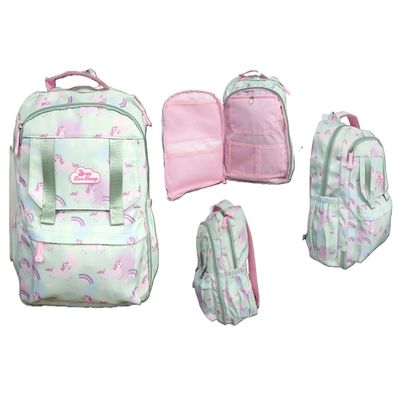 Mochila Juvenil Com bolso Frontal Unicórnio - Rignel
