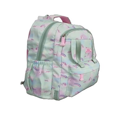 Mochila Juvenil Com bolso Frontal Unicórnio - Rignel