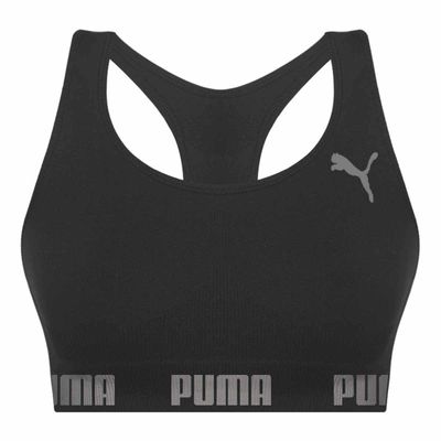 Top Puma Nadador Sem Costura P / Preto