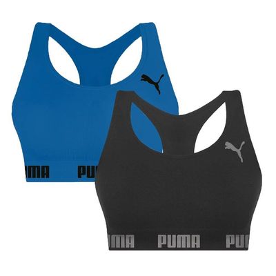 Kit 2 Tops Puma Nadador Sem Costura Feminino G