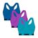 Kit 3 Tops Puma Nadador Sem Costura Feminino GG